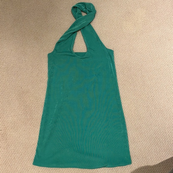 With Jean Lean Dress in juicy green - Picture 2 of 5